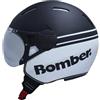 RODEO DRIVE Casco Moto Jet Luxus Nero Opaco Bianco Rodeo Drive (L)