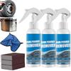 Gienslru Ouhoe Spray per la rimozione della ruggine dell'auto, Iron Powder Remover, Ouhoe Rust Remover Auto, Iron Power Remover, Rust Removal Spray, rimozione della ruggine per metallo/biciclette/auto