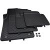 kfz-premiumteile24 Tappetini in Gomma compatibili con Fiat 500 500C 2007- Ford KA II 2008-2016
