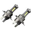 FGGHDR Lampada Faro Per Ducati Per Monster 797 2018 Moto 1 Pezzo 35W H4 9003 6500K Lampadine LED Per Faro Moto Bianco Brillante