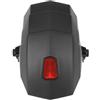 FortunateSweet Parafango posteriore per scooter elettrico, per KUKIRIN G3G4, impermeabile e antipolvere, per Kukirin G3/G4 (nero)