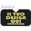 Generic Parasole auto personalizzato per Auto con Foto Testo LOGO in parasole macchina personalizzata Blocca Raggi UV per Auto Parasole Pieghevole e Portabile Noir S