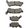 SOMMET Pastiglie freno Anteriori + Posteriore per Honda 700 Integra Scooter (NC 700 DC) (2012-2014)