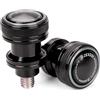 ZEXDDI adatto per CF&MOTO 450MT 650MT 700MT 800MT 700CLX 400NK 650NK 250NK 400GT 650TR-G Motocicletta M10 CNC Forcellone Bobine Slider Supporto Viti (grigio)