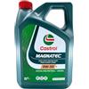 LUBRIALPHA Olio motore 0w30 auto diesel lubrificante Castrol Magnatec Stop Start 0w30 D con Portachiavi Cavatappi tanica 2x4lt
