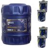 QR-PARTS 20 L Olio motore MANNOL Diesel TDI 5W-30 4x Motor Doctor ADDITIV