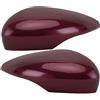 TASEKI Calotte Specchio Compatibile Per Ford Fiesta MK7 2009-2017 Copri Specchietti Copri Specchietti Esterni Di Ricambio copri specchietto retrovisore(Magenta 1 pair)
