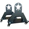 Majdtech 2X Cavalletti per Mozzo Auto, 3500 kg, Piedini di Supporto, Attrezzature da Officina, Carrello, Rampa di Carro, per Auto, 4x4, Van