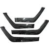 QILTON Trim Copertura Interna 4 Pezzi In Fibra Di Carbonio Colore Copertura Maniglia Interna Per Auto Trim Interni Decorativi Per Ford Per RANGER 2015-2020 Telaio Copertura Trim