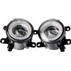 Tkxvcejv Auto Fendinebbia 2 X Per Jeep Per Renegade BU 2015-2020 Gruppo Fendinebbia Anteriore Per Auto LED Angel Eye Luce Di Marcia Diurna DRL H11(Harness Wire)