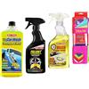 Ma-Fra Set MAFRA car wash shampoo and wax, fallout, killer rimuove insetti più confezione di 7 panni in microfibra 30x35 cm