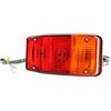 Generico SIEM PIAGGIO APE MP 501 600 601 Fanalino Posteriore Destro Rosso Omologato Igm (Con Omologazione) Completo Di Cablaggio