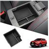 Ruiya per MG ZS Facelift 2022 2023 2024 (freno manuale) Console Centrale Portaoggetti, Organizer da Braccioli per Console Centrale Consolle Braccioli Vano Contenitore Portaoggetti Accessori MG ZS