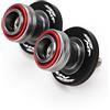 ZEXDDI per motociclette CNC M10 Bobine per forcellone oscillante adatte per CFMOTO 450MT 450 MT CF 450 MT450 2024 2025 Viti per cursori per bobine per forcellone oscillante Accessori (Rosso)
