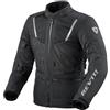 REV'IT! Revit Levante 2 H2O Giacca tessile moto, nero, M
