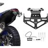 WELSAA Portatarga Moto Per Y&amaha Tenere 700 T7 Tenere700 2019 2020 2021 2022 Targa Posteriore Staffa Di Supporto Tail Tidy Fender Eliminator Di Alluminio Di CNC (Color : License Plate Holder)