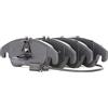 RIDEX 402B0301 Set d'assale Kit pastiglie freni Anteriore con clip pistone con lamierino anticigolío Compatibilità con AUDI Q5 8RB