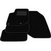 Generico Tappetini compatibili con Opel Corsa F 2019-2025 no decoro, kit tappetini auto personalizzati, set tappeti in moquette, tappeto auto