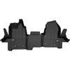 IMJ-Global Tappetini Auto Gomma ProLine 3D su Misura Compatibili con Ford Transit Custom I 2012-2023 3 posti, 1° fila, Set Completo di Tappeti Auto TPE per Migliorare Look e Sportività