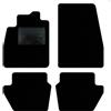 QUEMAR Tappetini Auto compatibili con Ford Fiesta MkVII 7 anche Hibrid dal 2017/Kit Tappeti Moquette e Gomma su Misura (Set 2 Anter.+2 Post.)/Ricami e Colori Personalizzati (0 Ricami, Bordo Nero)