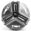 BUYTUS Compatibile con TMAX 560 530 T-MAX 500 T MAX SX DX 2021 2022 2023 Accessori moto Coperchio tappo olio motore(Grey)