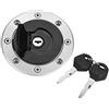 Qiilu Tappi del serbatoio del carburante, coperchio del serbatoio del tappo del carburante del motociclo con 2 chiavi Tappo per GSXR 600750 1000 K1 2000-2003 per Bandit GSF1200 adatto per tap