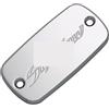 BEQLXTA Coperchio Freno Tappo di Protezione per Serbatoio Pompa Freno Anteriore per Motocicletta per VT600 per Shadow VLX 600 1988-2007(Silver)
