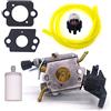 FitBest Carburatore per motosega a gas Husqvarna 445 445E 450 450E Zama C1M-EL37B 506450401 Carb