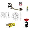 #LICA1 COMPATIBLE CON Duke 690 2009-2017 KIT TRASMISSIONE PER MOTO CATENA DID 520VX3 LUN 118 MAGLIE,CORONA IN ACCIAIO P520-Z40,PIGNONE P520-Z16 SPECIFICO PER LA TUA MOTO