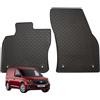 W-Parts TAPPETI - TAPPETINI IN GOMMA 3D TPE NERI PER FORD Transit Connect dal 2022 ->