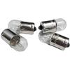 seba.ricambi Kit 4 Pz Lampadina Lampadine 12V 5W Ba 15s Luce Posizione Fanale Faro Anteriore Oppure Posteriore Compatibile con Piaggio Compatibile con Vespa Px 125 150 200 Pe Arcobaleno Pk 50 125 Xl N Rush 200E