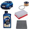 OP Kit tagliando 3 filtri + 4L olio 5W-30 Elite compatibile con Dacia sandero iii 1.0 TCE 100 ECO-G Benzina/gasauto (gpl) 2021+