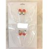 Generico KIT 4 GEMME FRECCE TRASPARENTI compatibile con APRILIA SR 50 R FACTORY - CON 4 LAMPADINE OMAGGIO
