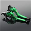 BXMoto Set leve freno in alluminio Regolabile Per Kawasaki J300 2014 2015 2016 2017 2018