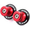 ZESIDIMO per Suzuki GSXR 600 750 1000 GSX R 600 750 1000 1998-2023 2022 accessori moto CNC 8MM Bobine Forcellone viti di Supporti (Rosso)