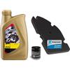 Piaggio KIT FILTRO ARIA + OLIO + 1 LITRO DI OLIO ENI I-RIDE 5W40 PER VESPA GTS 125 - 250 - 300 - 300 ie SUPER ORIGINALE