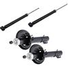 TGI - Auto Spare Parts - Taigi Internati TGI - KIT 4 AMMORTIZZATORI ANTERIORI E POSTERIORI COMPATIBILI CON GOLF IV 4 1.9 TDI 2.3 2.5 1.6 NEW BEETLE