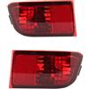 FGGHDR Auto Fanalino Posteriore Per Toyota Per Land Per Cruiser Per Prado 120 Series GRJ120 TRJ120 FJ120 Riflettore Paraurti Posteriore Copertura Luce Fendinebbia Posteriore(Left and Right)