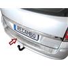 Recambo Protezione paraurti in Acciaio Inox Opaco Compatibile con Opel Astra H Caravan 2004 2010 | + smussatura | qualità Premium