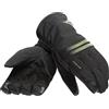 DAINESE Plaza 3 D-Dry Gloves, Guanti Moto Impermeabili Invernali, Uomo, Nero/Bronze-Green, XXL
