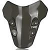 RTSMD Parabrezza Per Moto, Deflettori Antivento, Protezione Per Yamaha MT07 MT-07 MT 07 2021-2024, Parabrezza, Carenatura Cupolino Parabrezza(NERO)