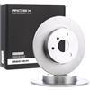 RIDEX 82B0224 2x Disco freno Anteriore senza viti/bulloni Compatibilità con SMART FORTWO Coupé 451