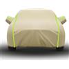 Gaoxianglin Telo Copriauto Impermeabile per Ope Mokka SUV 2012-2025 Copertura Auto per Esterno Traspirante, Anti-UV, Dal Sole E Dalla Polvere Resistente- Brown