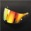 Generico Visiera COMPATIBILE con Scorpion EXO 520/1400/R1 391 - Ricambio per Casco Moto con Protezione UV, Facile Installazione (Multicolore) (I-2-in-1 Giorno e Notte)