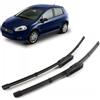 DISCORAMA® KIT 2 SPAZZOLE TERGICRISTALLO ANTERIORE FIAT GRANDE PUNTO DAL 2005 380MM+650MM