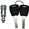 SPUFKGE Auto Serratura Porta Attuatore Cilindro Della Serratura Della Maniglia Porta Con 2 Chiavi Per Fiat 500L 500X 2014-2020 Per Jeep Per Renegade 2014-2019 6000632319 80/1039 Portellone Bagagliaio