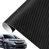 Generic Foglio in fibra di carbonio, pellicola per carrozzeria | Pellicola per auto da 127x30 cm, pellicola esterna per auto, rotolo di pellicole adesive impermeabili, antigraffio, per camion, SUV, auto