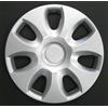 Rixto Kit di 4 copricerchi compatibili con OPEL CORSA D (modello 2015) - diametro 15