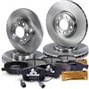 ENVA MADE FOR QUALITY BESTPRICE Set freni incl dischi freno anteriori Ø 305mm + posteriori Ø 278mm + pastiglie freno anteriori e posteriori compatibile con ALFA ROMEO 159 (939_), BRERA (939_), SPIDER (939_)