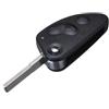 Generico Cover Chiave Guscio Compatibile con Alfa Romeo 147 156 166 GT Mito 3 Tasti Key Telecomando